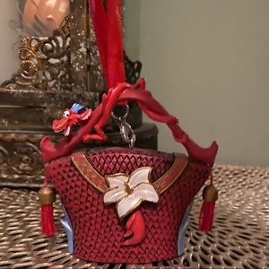 Disney parks Mulan Mushu Christmas Purse ornament